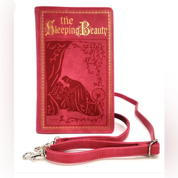 Disney Sleeping Beauty Book Purse/Crossbody NWT - Picture 2 of 4